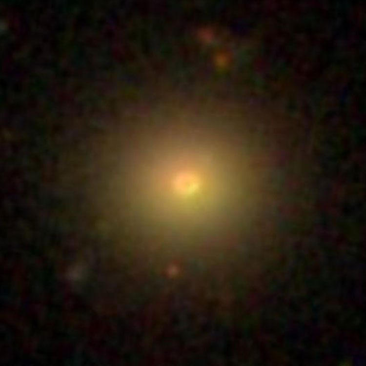 SDSS image of region near lenticular galaxy PGC 29381, which is sometimes (mis?)identified as NGC 3119