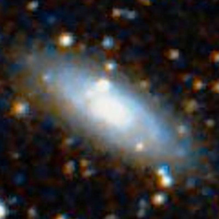 DSS image of spiral galaxy PGC 30774, which is sometimes called NGC 3250C