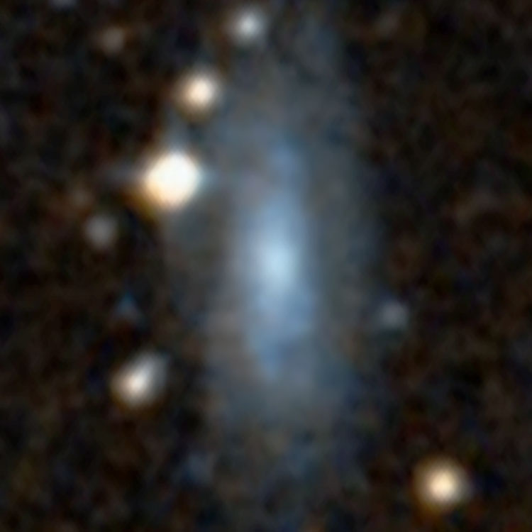 DSS image of spiral galaxy PGC 31373, which is sometimes mis-called NGC 3318A