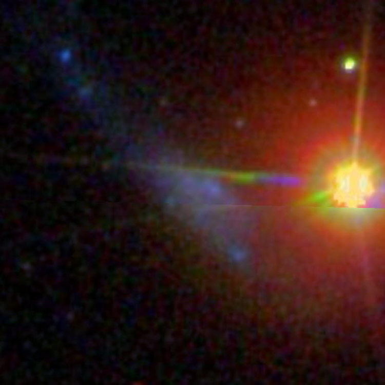 SDSS image of irregular galaxy PGC 34476