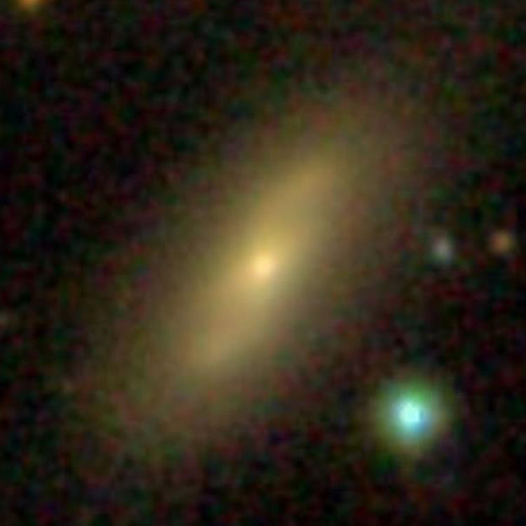 SDSS image of lenticular galaxy PGC 38033, which is sometimes called NGC 4045A