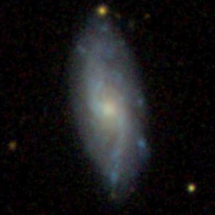 SDSS image of spiral galaxy PGC 38343, which is sometimes called NGC 4108A