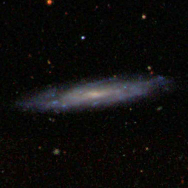 SDSS image of spiral galaxy PGC 41639, which is often listed as the probably nonexistent NGC 4529