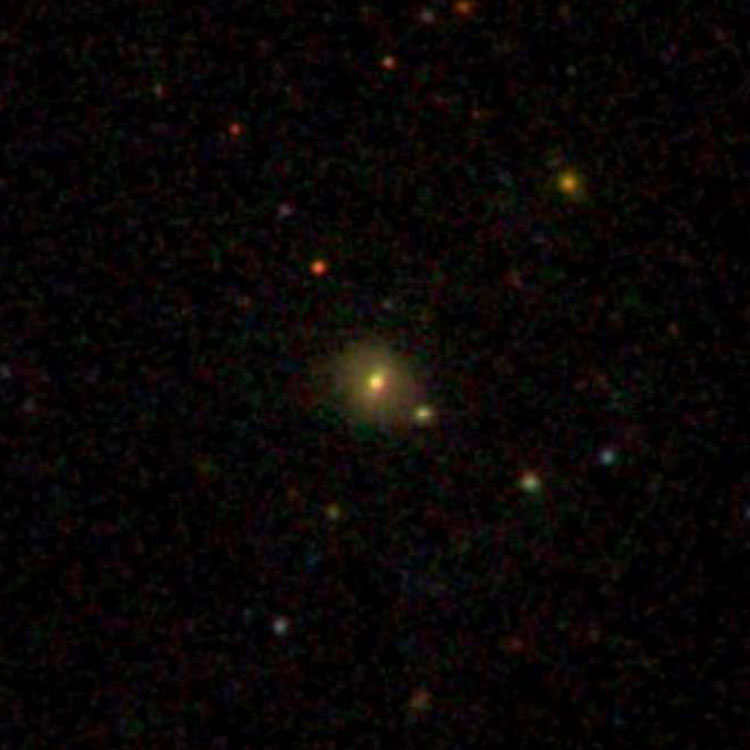 SDSS image of spiral galaxy PGC 42102, also known as Malin 1