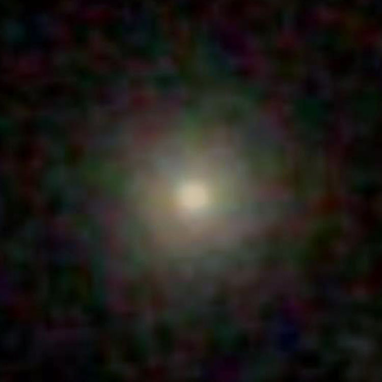 SDSS image of elliptical galaxy PGC 44030, which is sometimes misidentified as NGC 4805