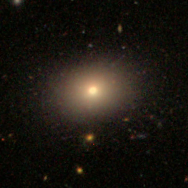 SDSS image of elliptical galaxy PGC 44832, which is probably NGC 4908, but is often called IC 4051