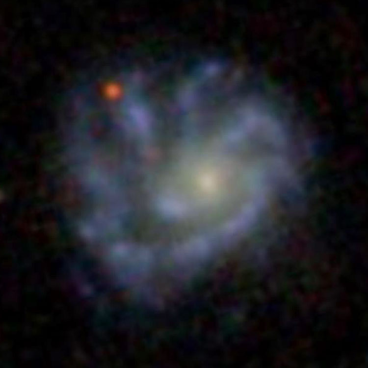 SDSS image of spiral galaxy PGC 50057