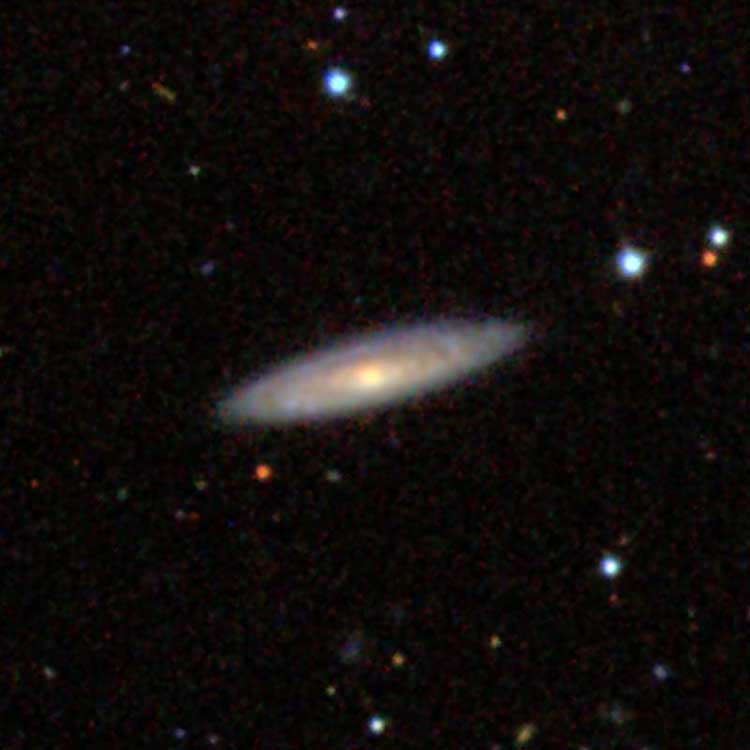 SDSS image of spiral galaxy PGC 58070, usually incorrectly referred to as NGC 6138