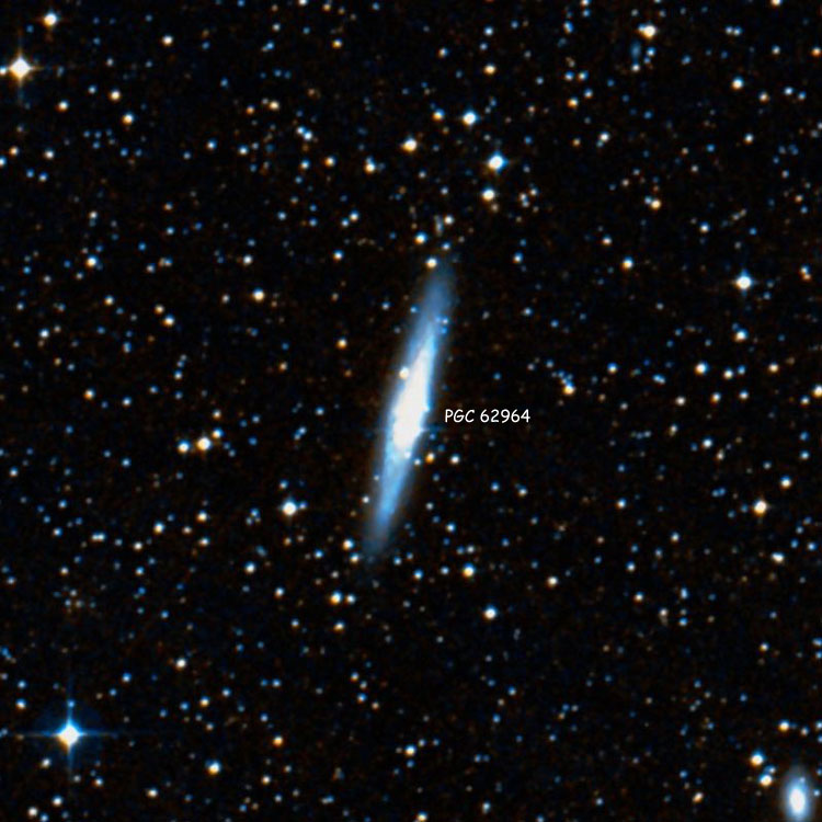 DSS image of region near spiral galaxy PGC 62964