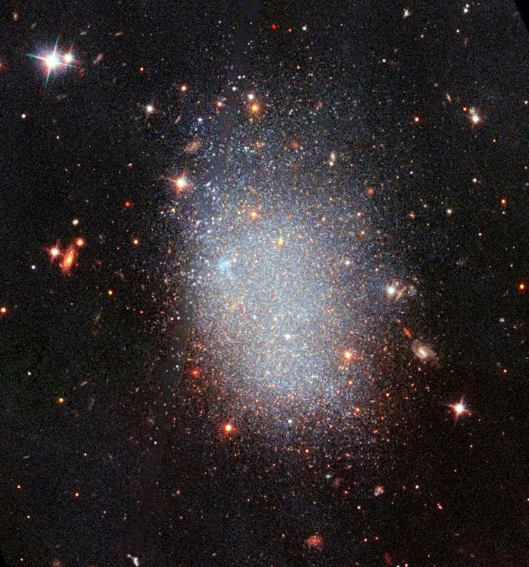HST image of irregular galaxy PGC 64054