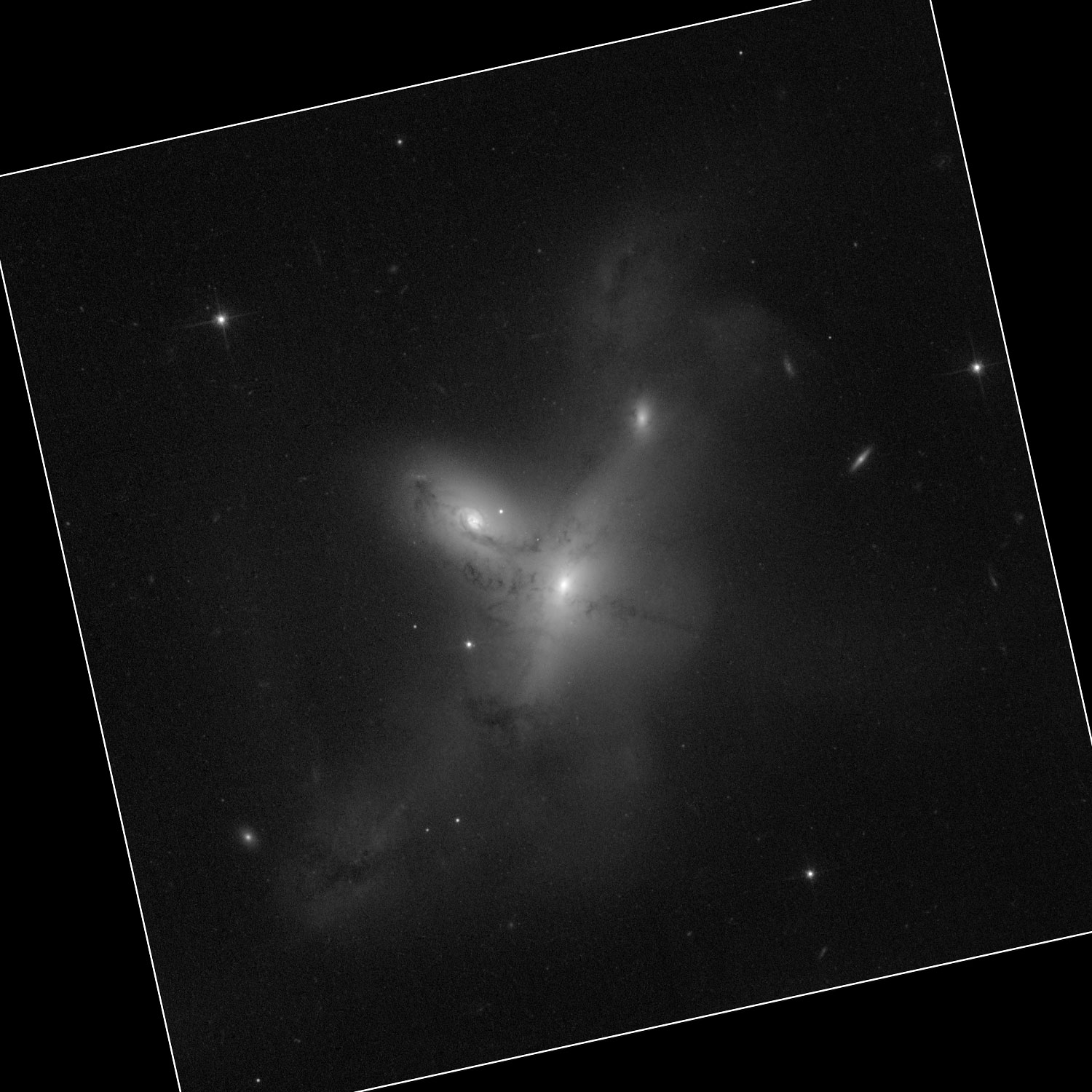 HST image of Arp-Madore 2115-273 (= PGC 66528 + PGC 66529) more or less as originally published