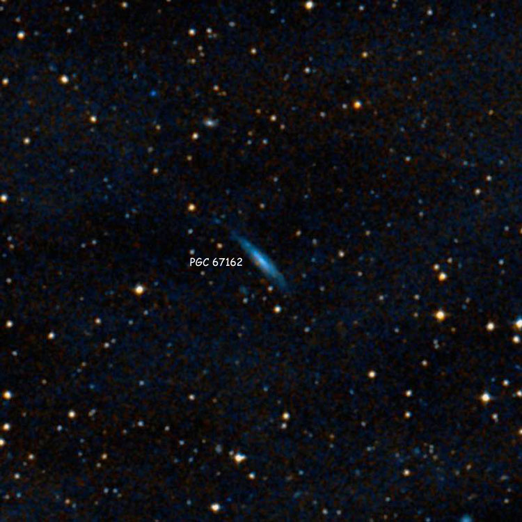 DSS image of region near spiral galaxy PGC 67162