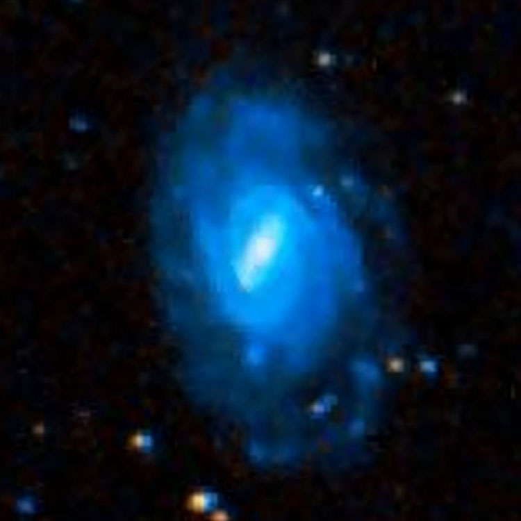 DSS image of spiral galaxy PGC 67907