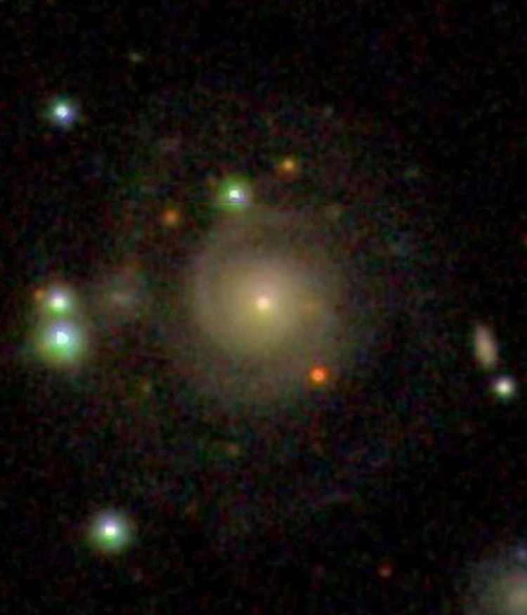 SDSS image of spiral galaxy PGC 68229