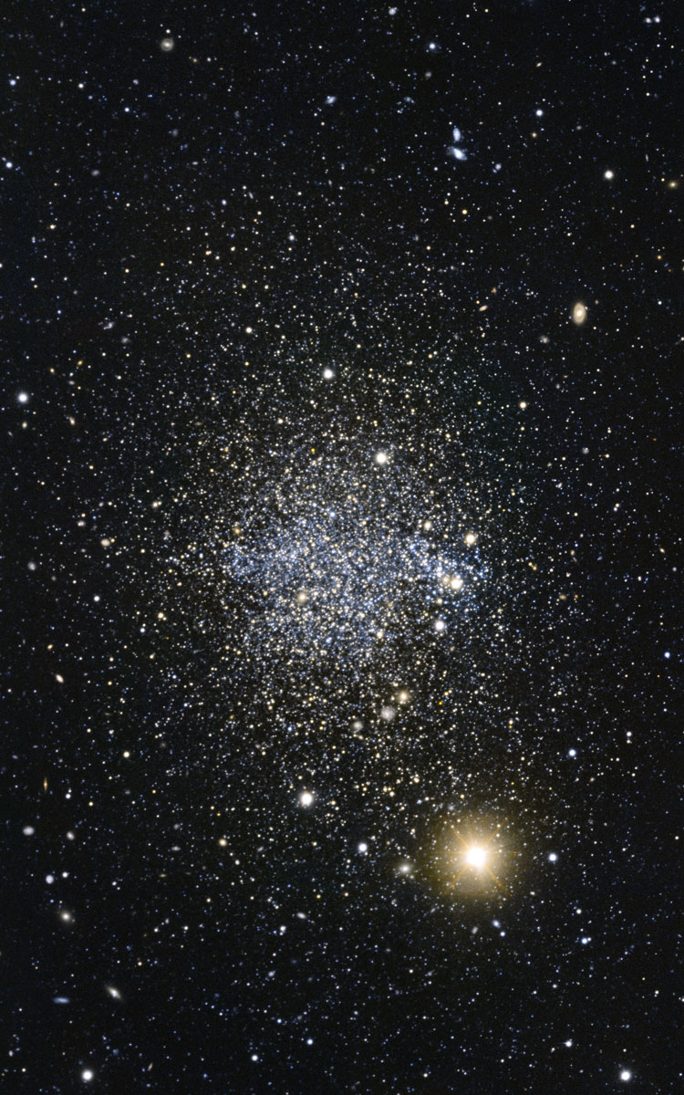 ESO image of loosely spiral dwarf galaxy PGC 6830, also known as the Phoenix Dwarf Galaxy