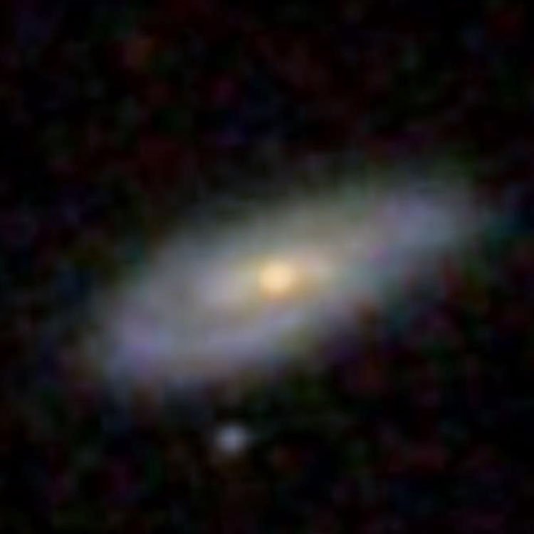 SDSS image of spiral galaxy PGC 93687, which is sometimes misidentified as NGC 4805