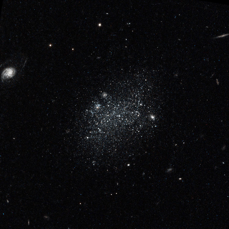 HST image of the dwarf irregular galaxy Pisces A