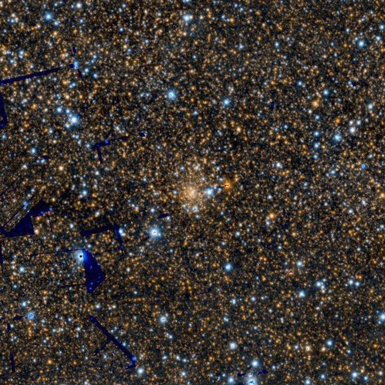 PanSTARRS image of region near globular cluster Terzan 2