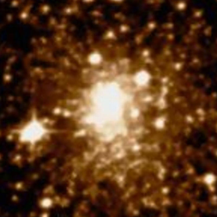 DSS image of globular cluster Terzan 5