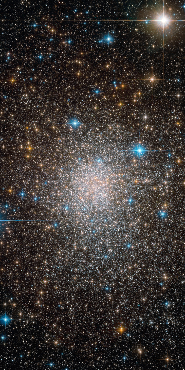 HST image of region near globular cluster Terzan 5
