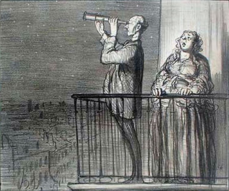 May 1, 1857; a cartoon by Honore Daumier