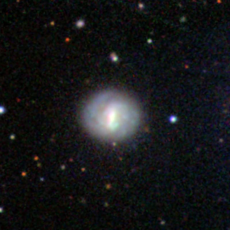 SDSS image of spiral galaxy IC 1205