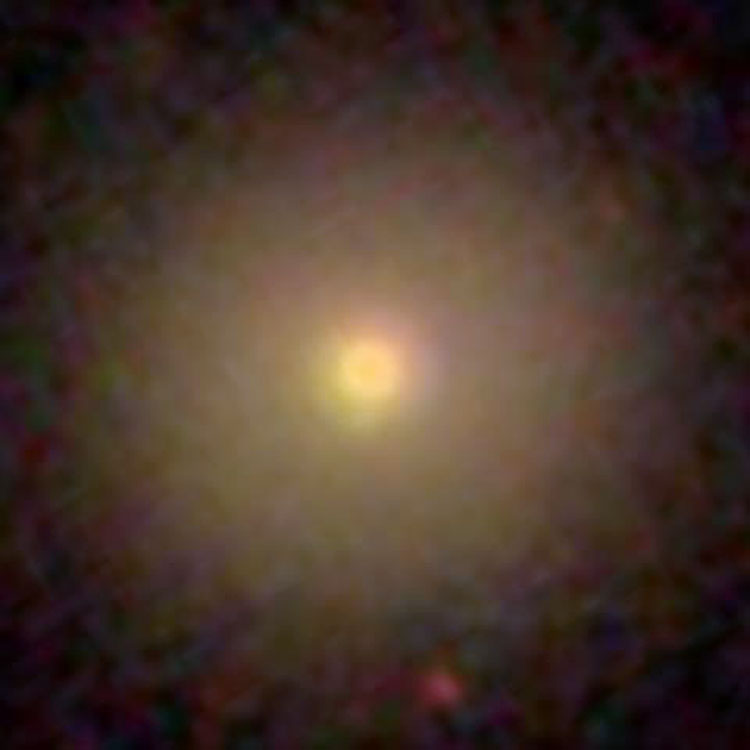 SDSS image of lenticular galaxy PGC 2198416, formerly identified as IC 300