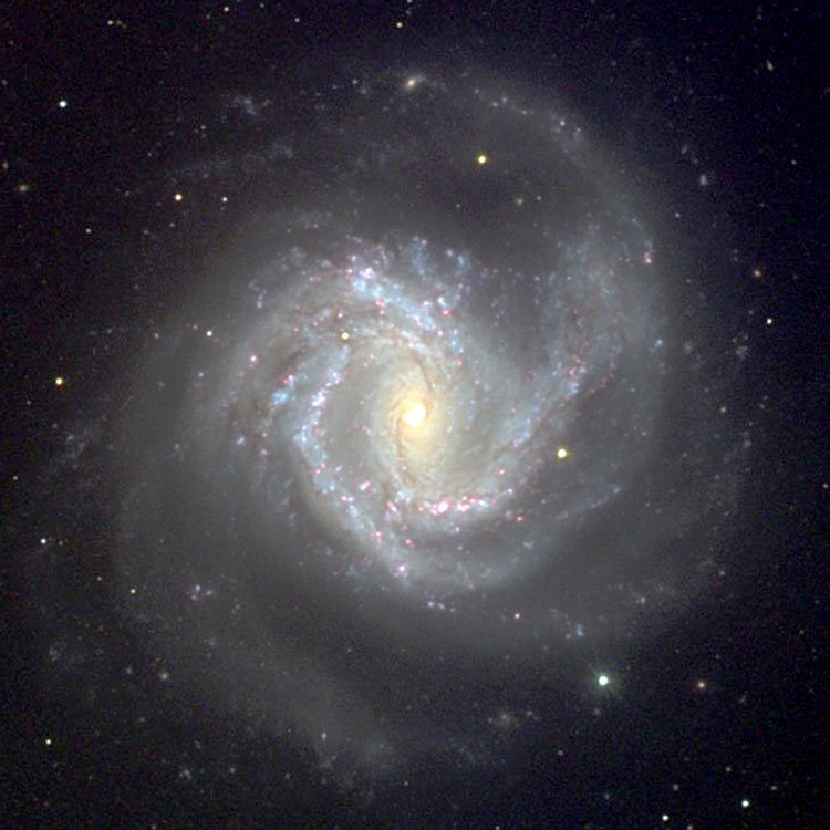 NOAO image of spiral galaxy NGC 4303, also known as M61