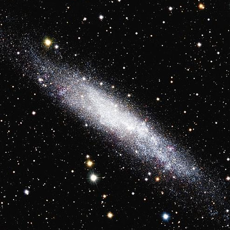 CFHT image of spiral galaxy NGC 3109