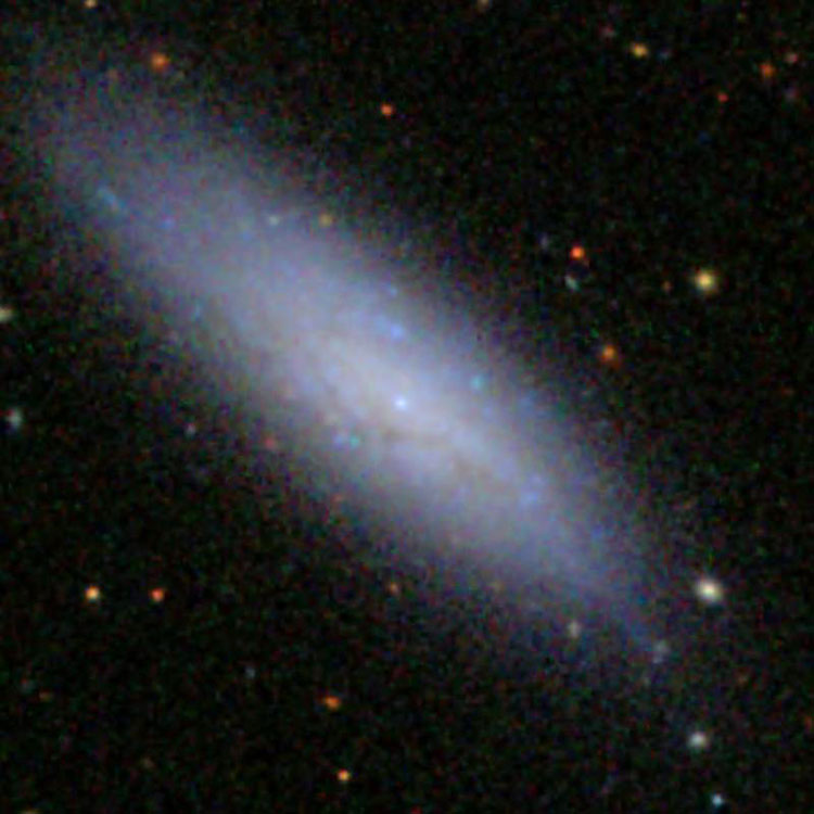 SDSS image of spiral galaxy NGC 4562