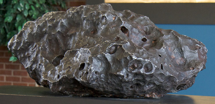 The Holsinger Meteorite, the largest known fragment of the 150 foot wide iron meteoroid that produced Meteor Crater in Arizona