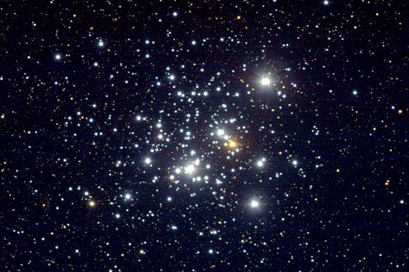 Image of open cluster NGC 4755, also known as the Jewel Box