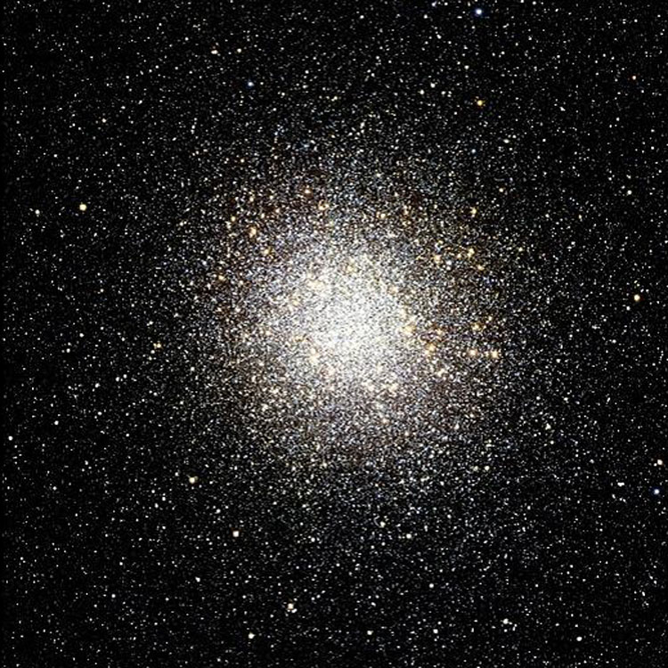 CFHT image of globular cluster NGC 6656, also known as M22