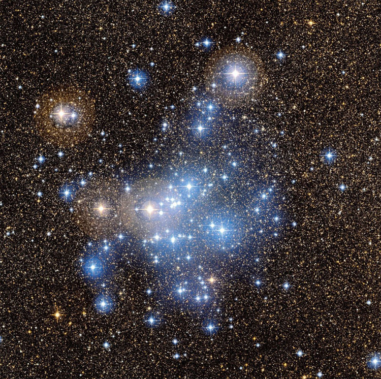 CFHT image of open cluster M25, also known as IC 4725