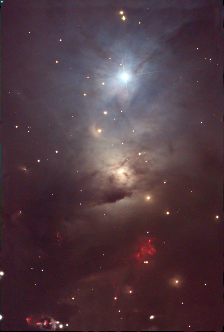 NOAO image of reflection and emission nebula NGC 1333