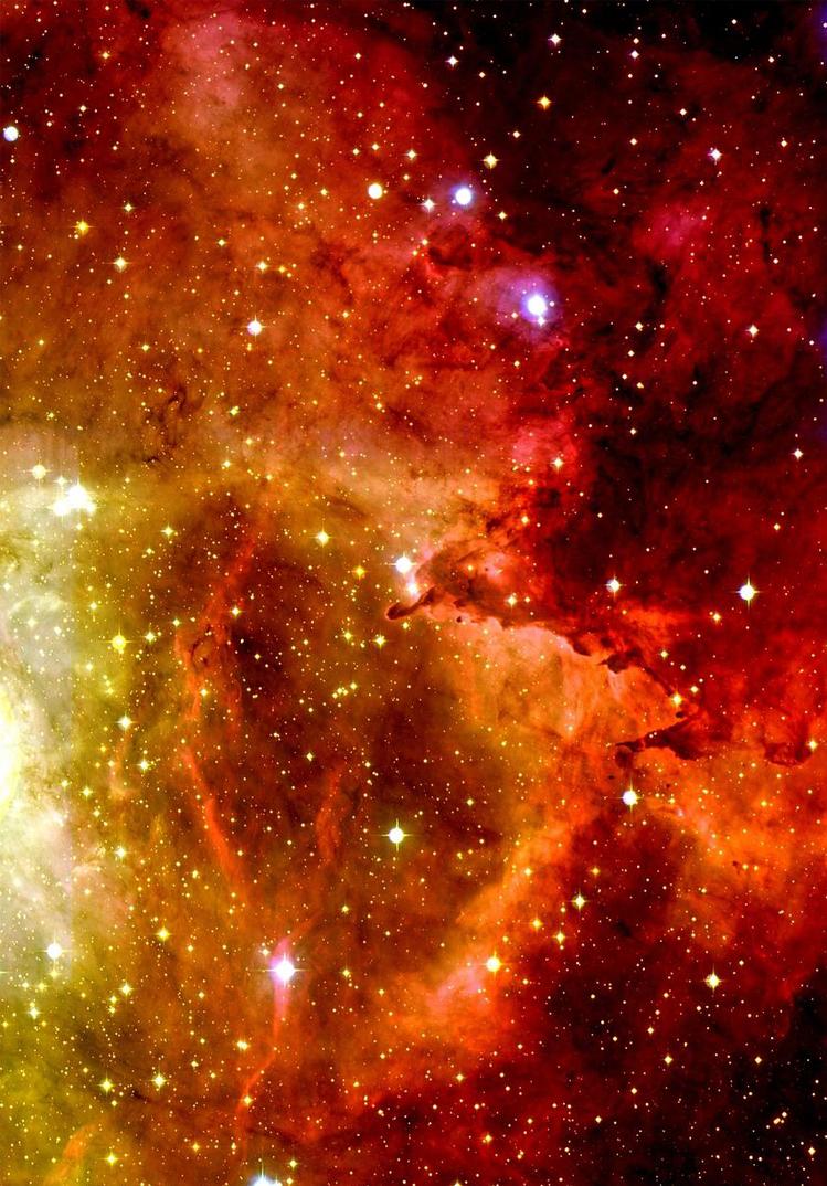 Detail of CFHT image of the Rosette Nebula
