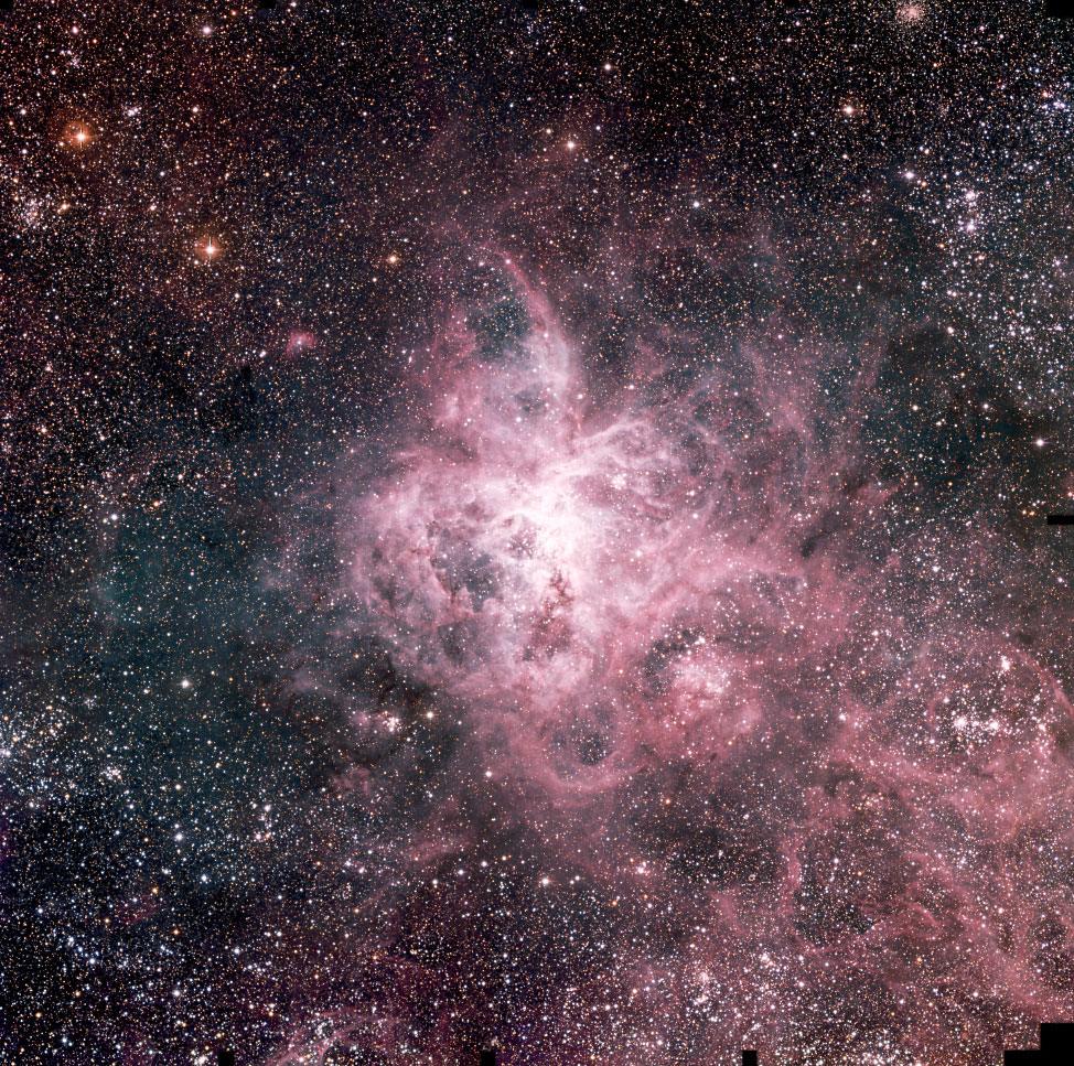 ESO image of the Tarantula Nebula, in the Large Magellanic Cloud
